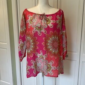 Tommy Bahama Pink Blouse